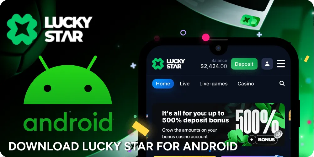 How to download Lucky Star Casino App for Android devices.