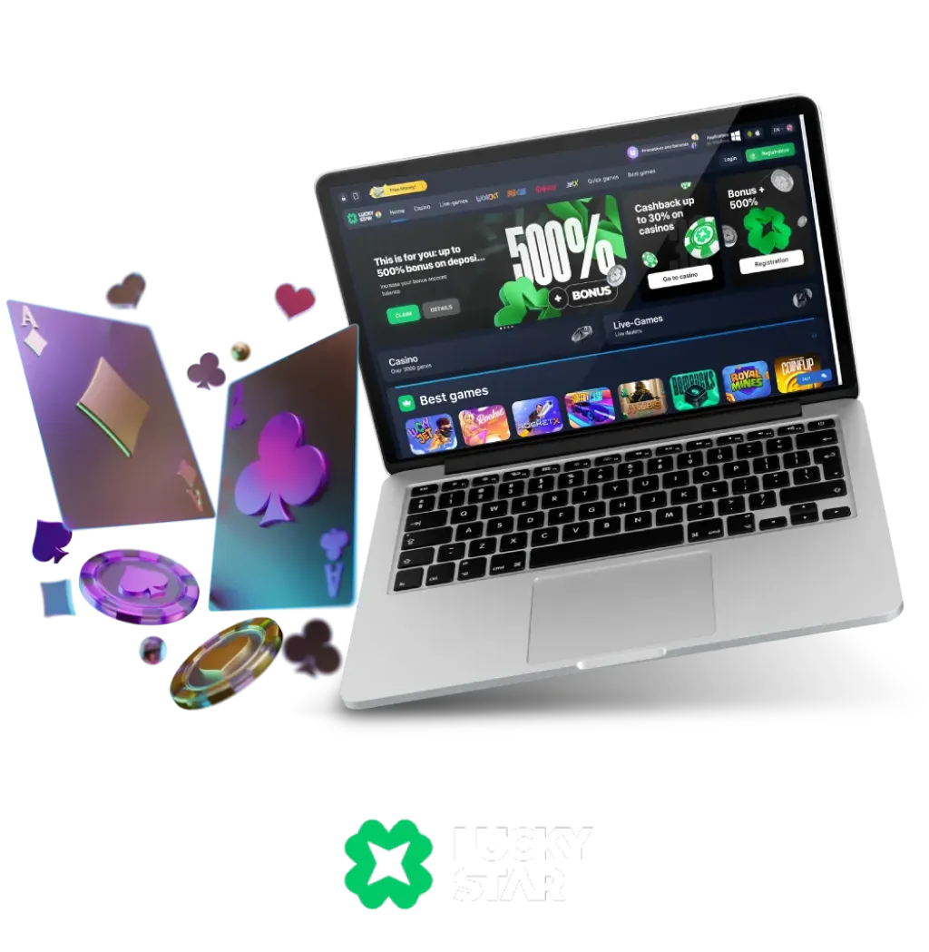 Choose Lucky Star online casino in India for gambling.