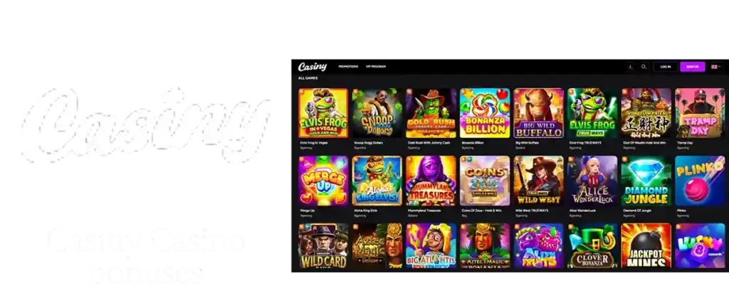 Casiny Casino bonuses