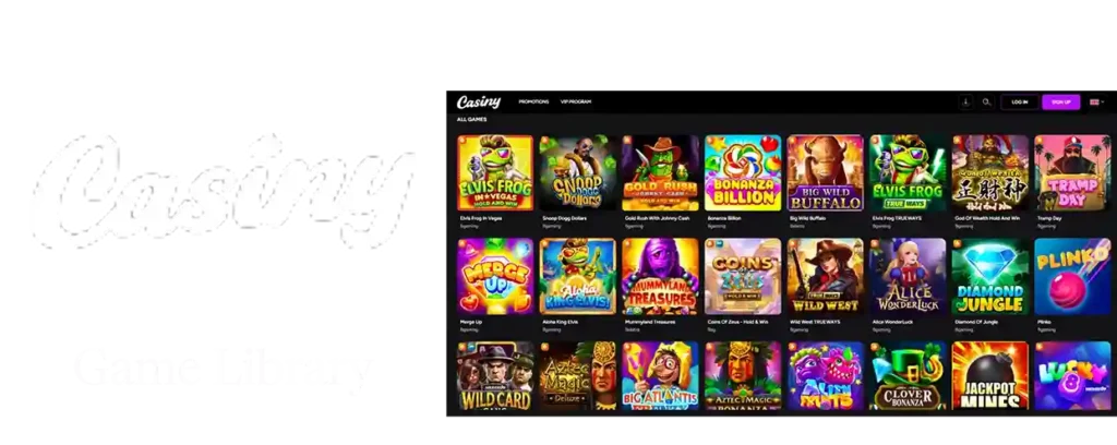Game Library Casiny