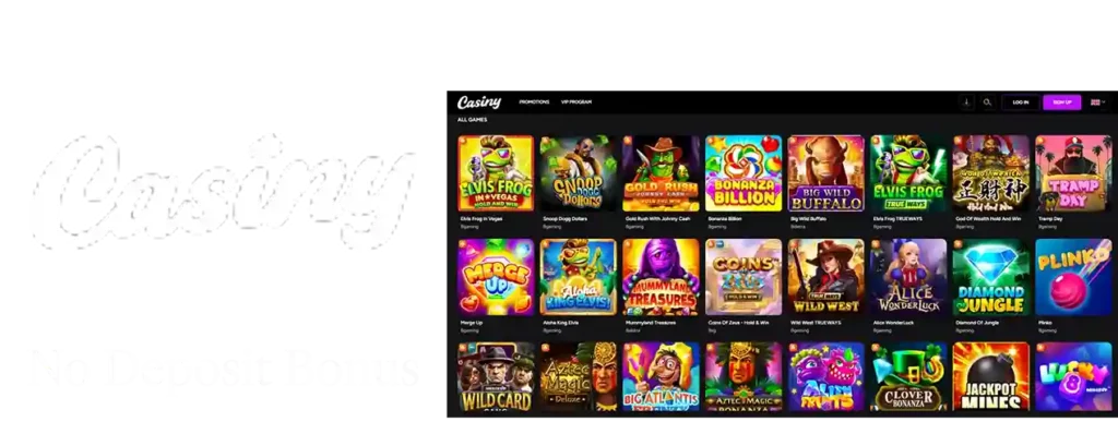 No Deposit Bonus Casiny